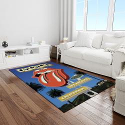 band the rolling stones music carpet rectangle area rug for living room bedroom decor light room trs67