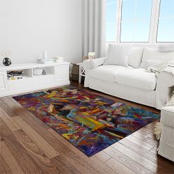 band trey anastasio music concert music carpet rectangle area rug light room ta26