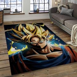GOKU Characters Cartoon Movie Carpet Rectangle Area Rug For Living Room Bedroom Decor GKU14