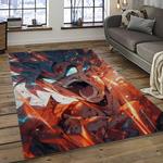 goku characters cartoon movie carpet rectangle area rug for living room bedroom decor dark room gku19