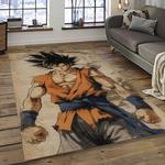 goku characters cartoon movie carpet rectangle area rug for living room bedroom decor dark room gku33