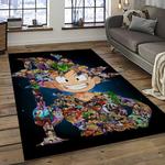 goku characters cartoon movie carpet rectangle area rug for living room bedroom decor dark room gku39