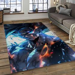 GOKU Characters Cartoon Movie Carpet Rectangle Area Rug For Living Room Bedroom Decor GKU41