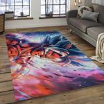 goku characters cartoon movie carpet rectangle area rug for living room bedroom decor dark room gku43