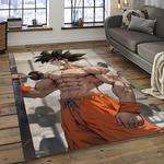 goku characters cartoon movie carpet rectangle area rug for living room bedroom decor dark room gku44