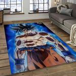 goku characters cartoon movie carpet rectangle area rug for living room bedroom decor dark room gku46