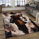 goku characters cartoon movie carpet rectangle area rug for living room bedroom decor dark room gku47