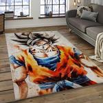 goku characters cartoon movie carpet rectangle area rug for living room bedroom decor dark room gku67