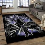goku characters cartoon movie carpet rectangle area rug for living room bedroom decor dark room gku71