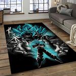 goku characters cartoon movie carpet rectangle area rug for living room bedroom decor dark room gku72