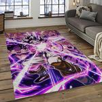 goku characters cartoon movie carpet rectangle area rug for living room bedroom decor dark room gku8