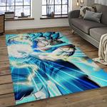 goku characters cartoon movie carpet rectangle area rug for living room bedroom decor dark room gku81