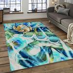goku characters cartoon movie carpet rectangle area rug for living room bedroom decor dark room gku89