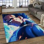 goku characters cartoon movie carpet rectangle area rug for living room bedroom decor dark room gku93