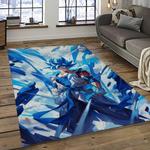 goku characters cartoon movie carpet rectangle area rug for living room bedroom decor dark room gku98