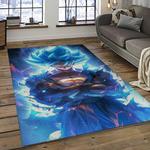goku characters cartoon movie carpet rectangle area rug for living room bedroom decor dark room gku99