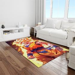 goku characters cartoon movie carpet rectangle area rug for living room bedroom decor light room gku100