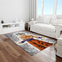 goku characters cartoon movie carpet rectangle area rug for living room bedroom decor light room gku28
