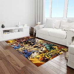 goku characters cartoon movie carpet rectangle area rug for living room bedroom decor light room gku31