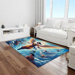 goku characters cartoon movie carpet rectangle area rug for living room bedroom decor light room gku52