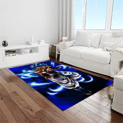 goku characters cartoon movie carpet rectangle area rug for living room bedroom decor light room gku68