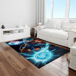 goku characters cartoon movie carpet rectangle area rug for living room bedroom decor light room gku69