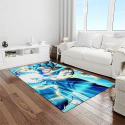 goku characters cartoon movie carpet rectangle area rug for living room bedroom decor light room gku81
