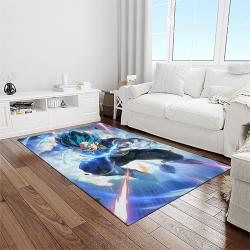 goku characters cartoon movie carpet rectangle area rug for living room bedroom decor light room gku90