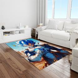 goku characters cartoon movie carpet rectangle area rug for living room bedroom decor light room gku91