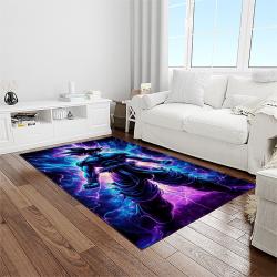 goku characters cartoon movie carpet rectangle area rug for living room bedroom decor light room gku95