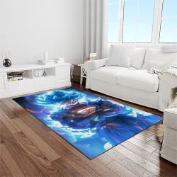 goku characters cartoon movie carpet rectangle area rug for living room bedroom decor light room gku99