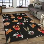 looney tunes characters cartoon movie carpet rectangle area rug for living room bedroom decor dark room lt05