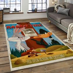 Looney Tunes Characters Cartoon Movie Carpet Rectangle Area Rug For Living Room Bedroom Decor LT17
