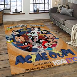 Looney Tunes Characters Cartoon Movie Carpet Rectangle Area Rug For Living Room Bedroom Decor LT19