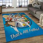 looney tunes characters cartoon movie carpet rectangle area rug for living room bedroom decor dark room lt22