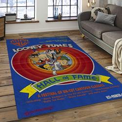 Looney Tunes Characters Cartoon Movie Carpet Rectangle Area Rug For Living Room Bedroom Decor LT23
