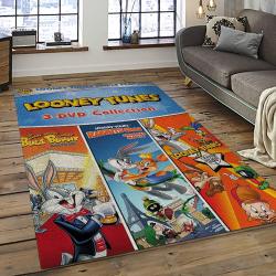 Looney Tunes Characters Cartoon Movie Carpet Rectangle Area Rug For Living Room Bedroom Decor LT27