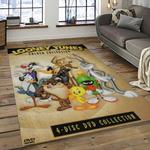 looney tunes characters cartoon movie carpet rectangle area rug for living room bedroom decor dark room lt36