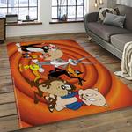looney tunes characters cartoon movie carpet rectangle area rug for living room bedroom decor dark room lt44