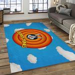 looney tunes characters cartoon movie carpet rectangle area rug for living room bedroom decor dark room lt52