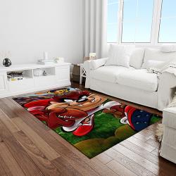 looney tunes characters cartoon movie carpet rectangle area rug for living room bedroom decor light room lt08