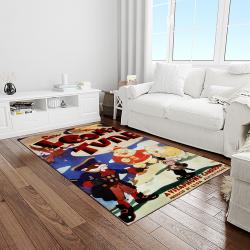 looney tunes characters cartoon movie carpet rectangle area rug for living room bedroom decor light room lt13