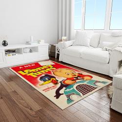 looney tunes characters cartoon movie carpet rectangle area rug for living room bedroom decor light room lt18