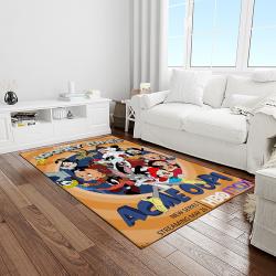 looney tunes characters cartoon movie carpet rectangle area rug for living room bedroom decor light room lt19