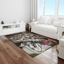 looney tunes characters cartoon movie carpet rectangle area rug for living room bedroom decor light room lt20