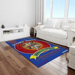looney tunes characters cartoon movie carpet rectangle area rug for living room bedroom decor light room lt23