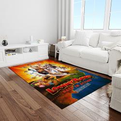 looney tunes characters cartoon movie carpet rectangle area rug for living room bedroom decor light room lt29