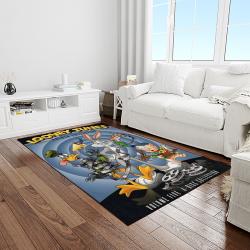looney tunes characters cartoon movie carpet rectangle area rug for living room bedroom decor light room lt35