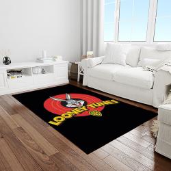 looney tunes characters cartoon movie carpet rectangle area rug for living room bedroom decor light room lt48
