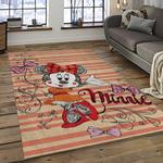 mickey mouse characters cartoon movie carpet rectangle area rug for living room bedroom decor dark room mme17